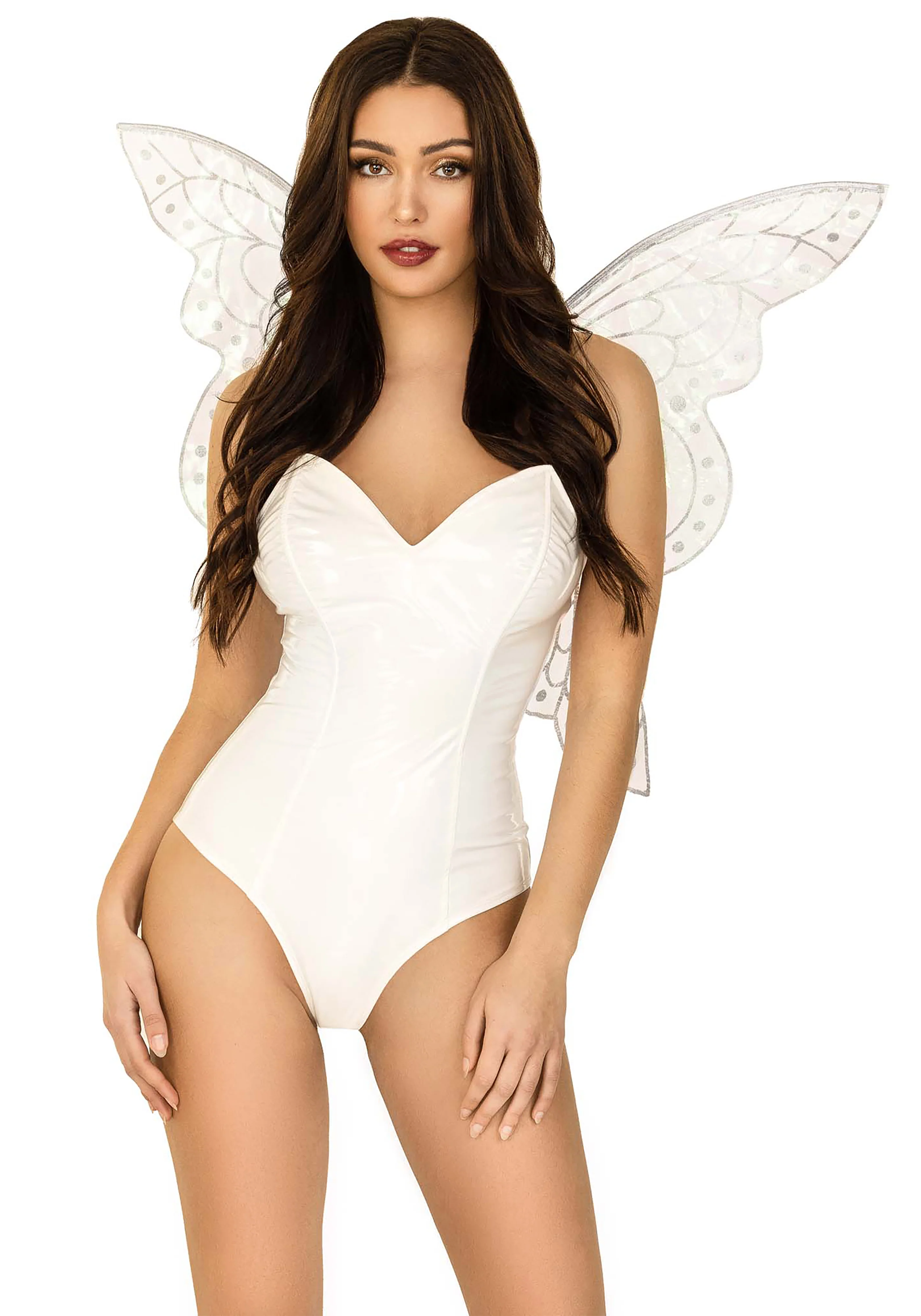 Glitter Fairy Wings with Flower Accent - Image 4