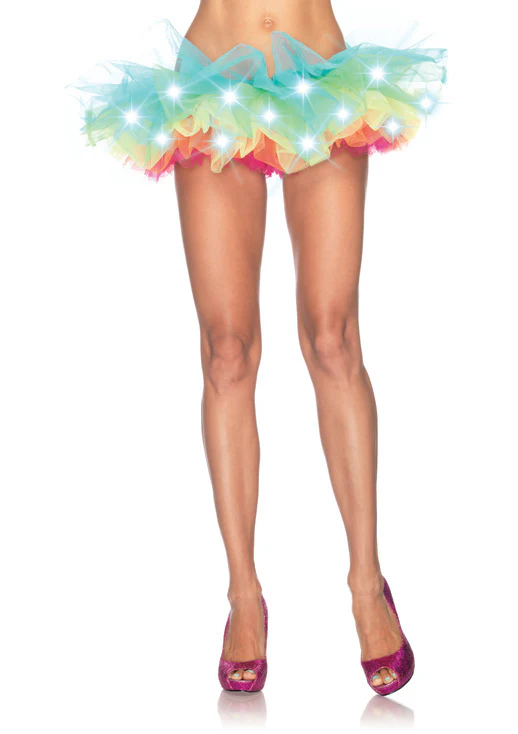Led Light Up Rainbow Tutu