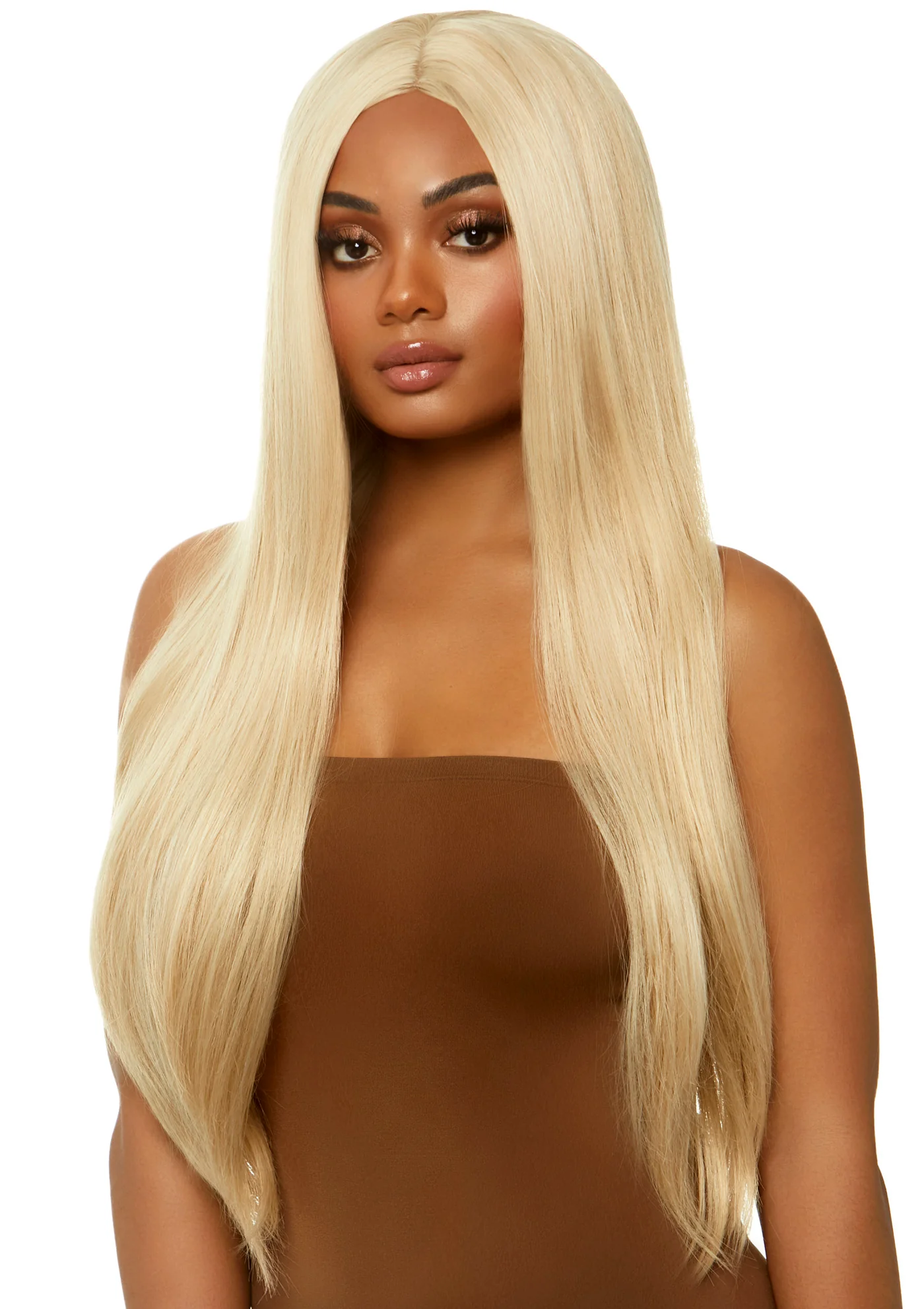 Long Straight Center Part Wig - Image 10