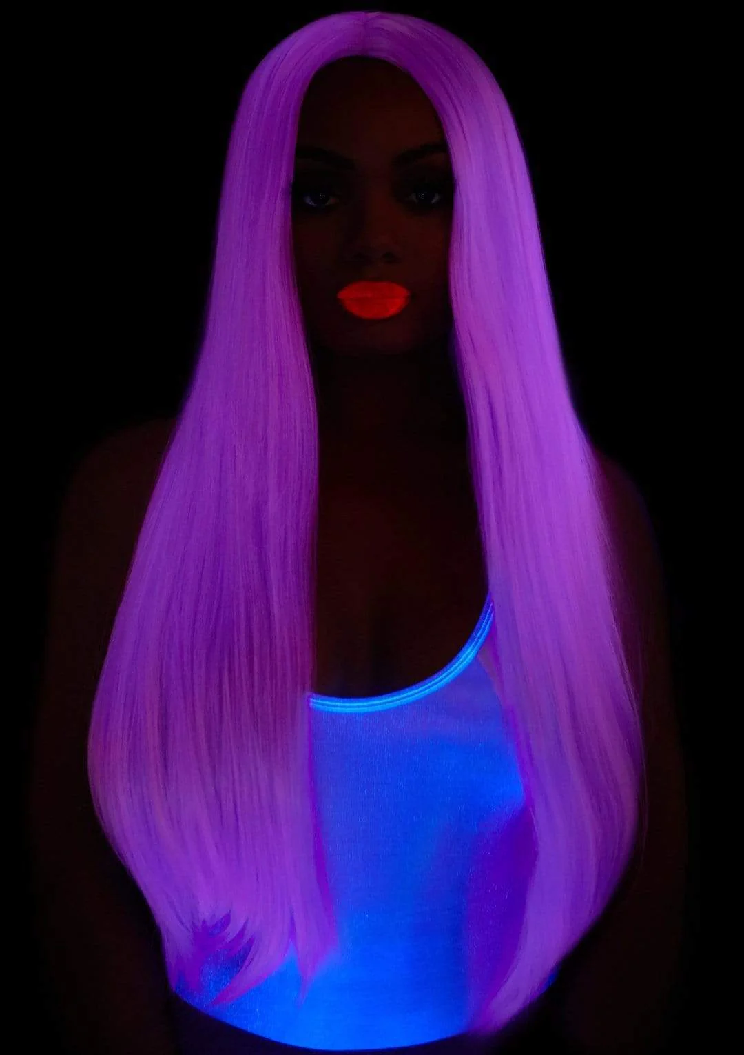 Long Straight Center Part Wig - Image 14