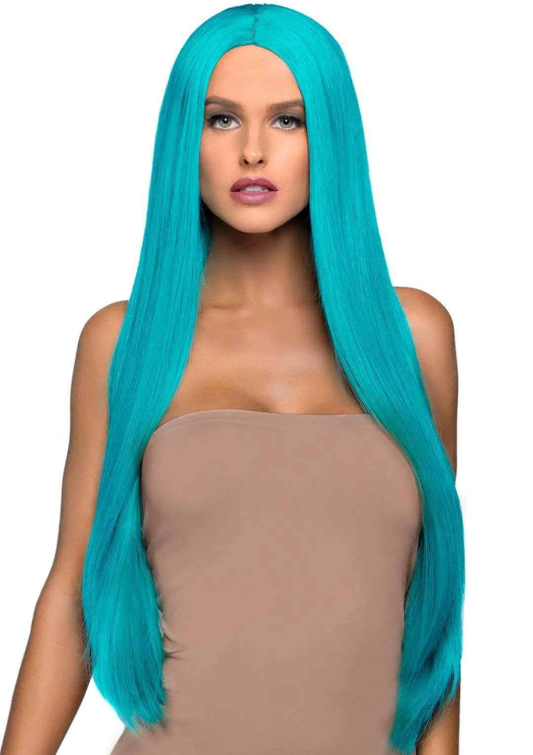 Long Straight Center Part Wig - Image 6