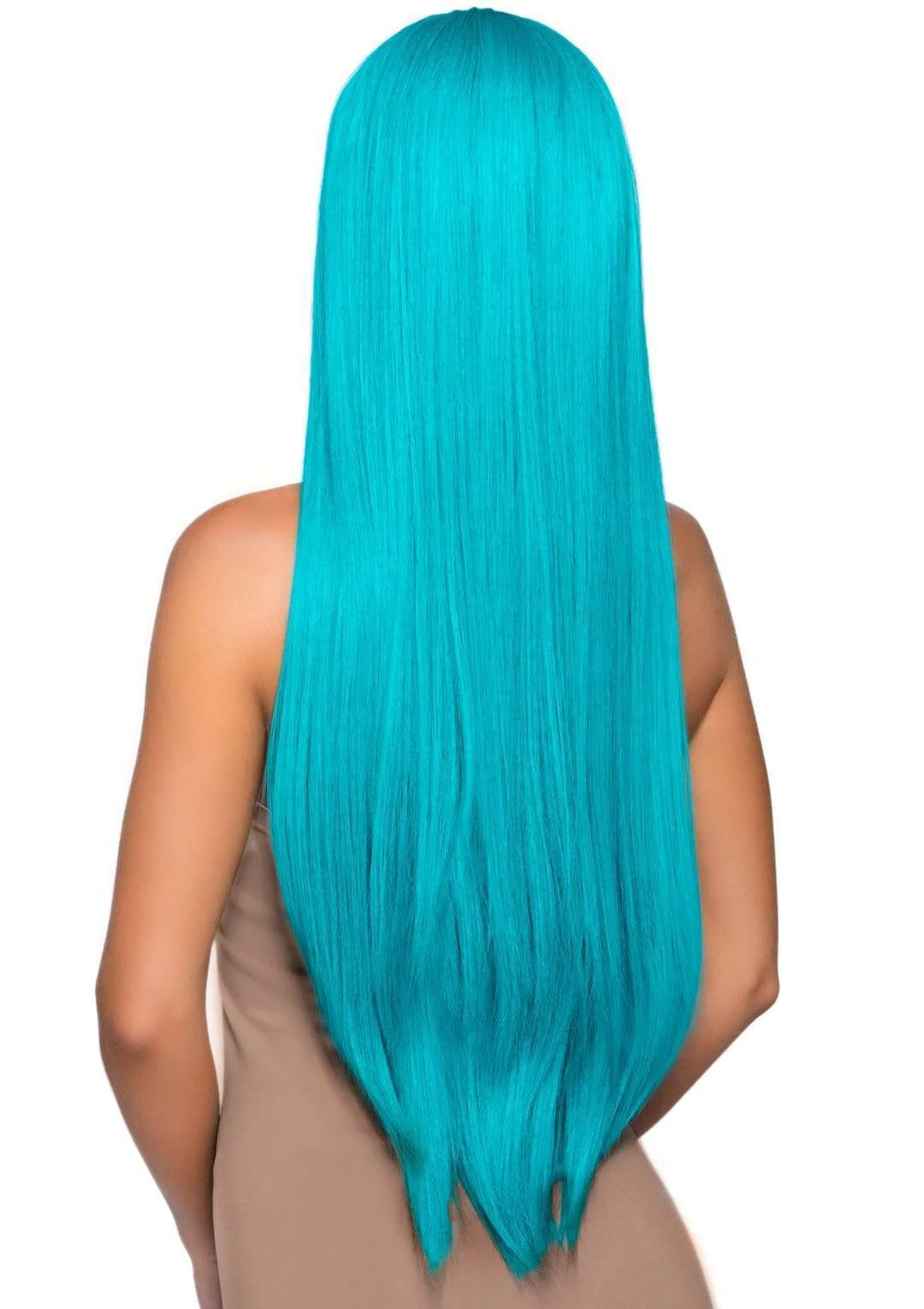 Long Straight Center Part Wig - Image 7
