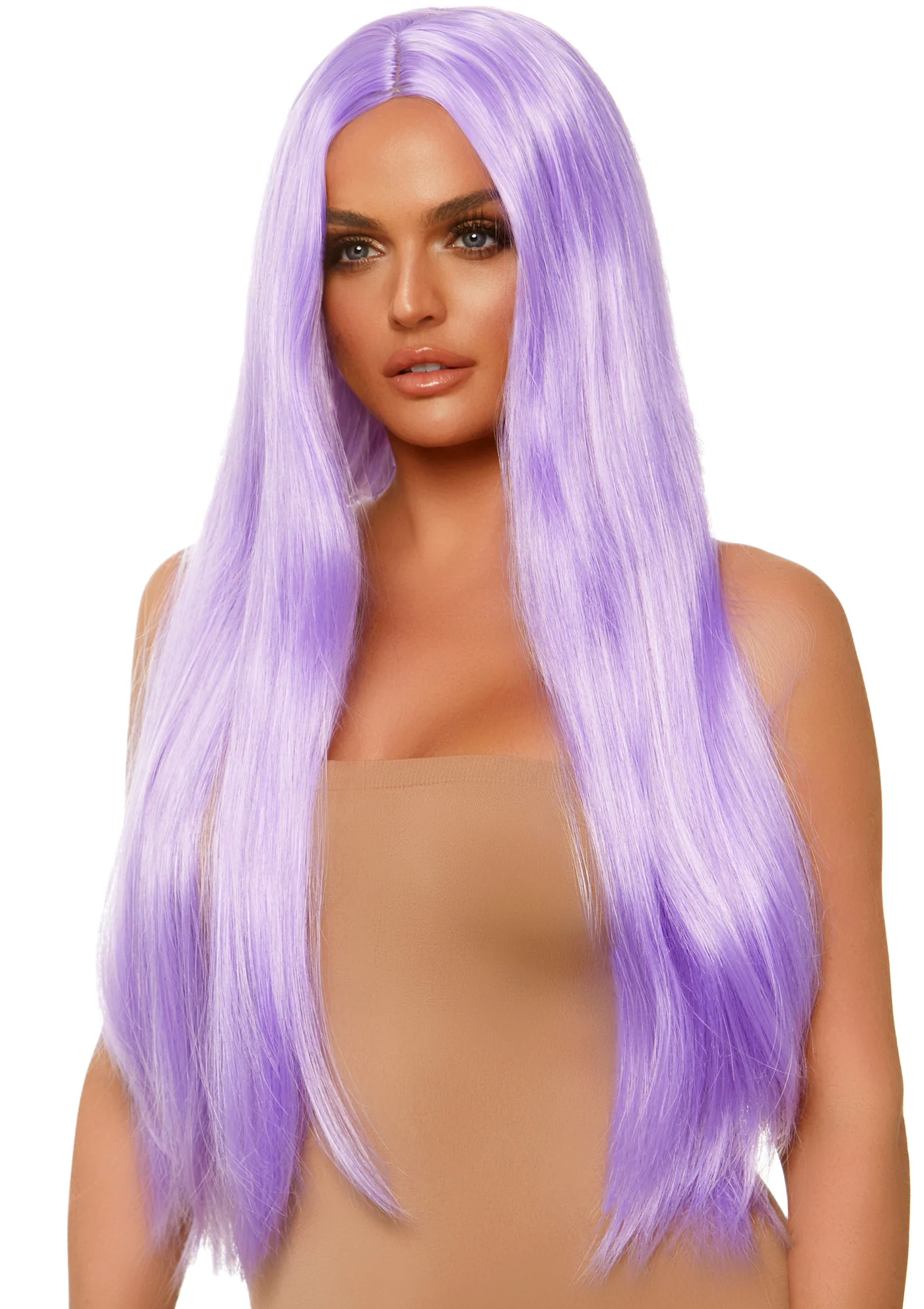 Long Straight Center Part Wig - Image 8