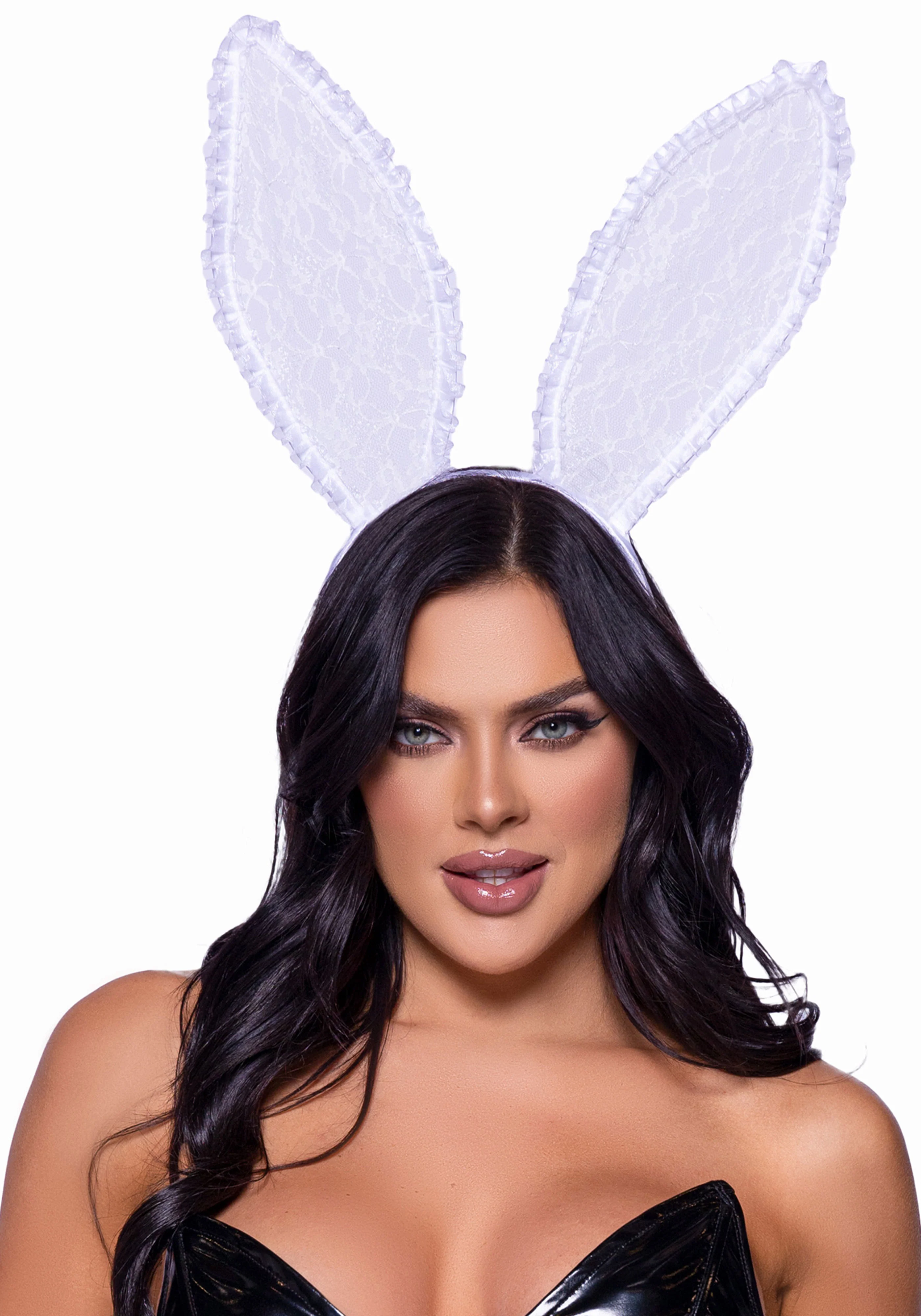 Lace Bunny Ears Headband - Image 5