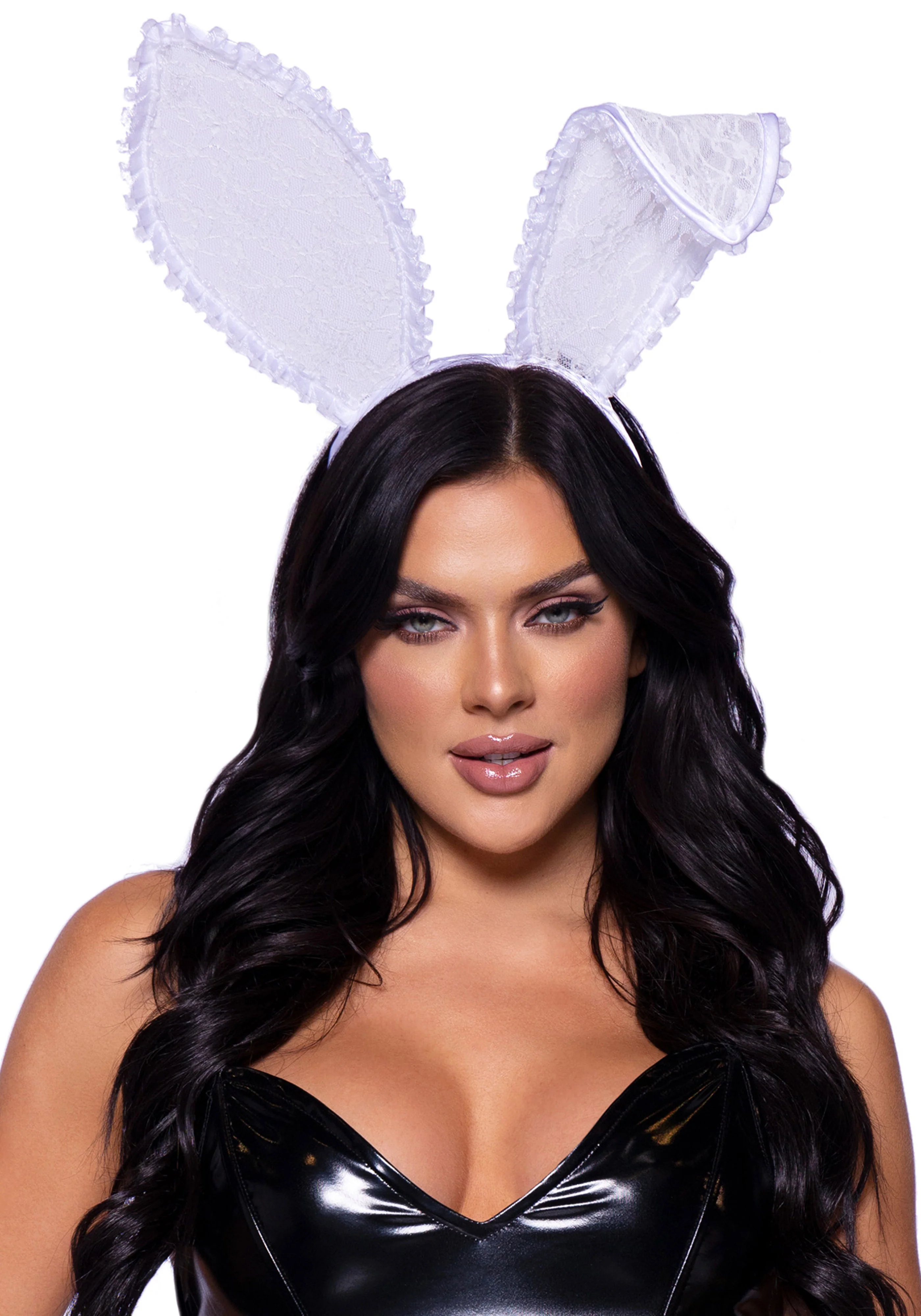 Lace Bunny Ears Headband - Image 6
