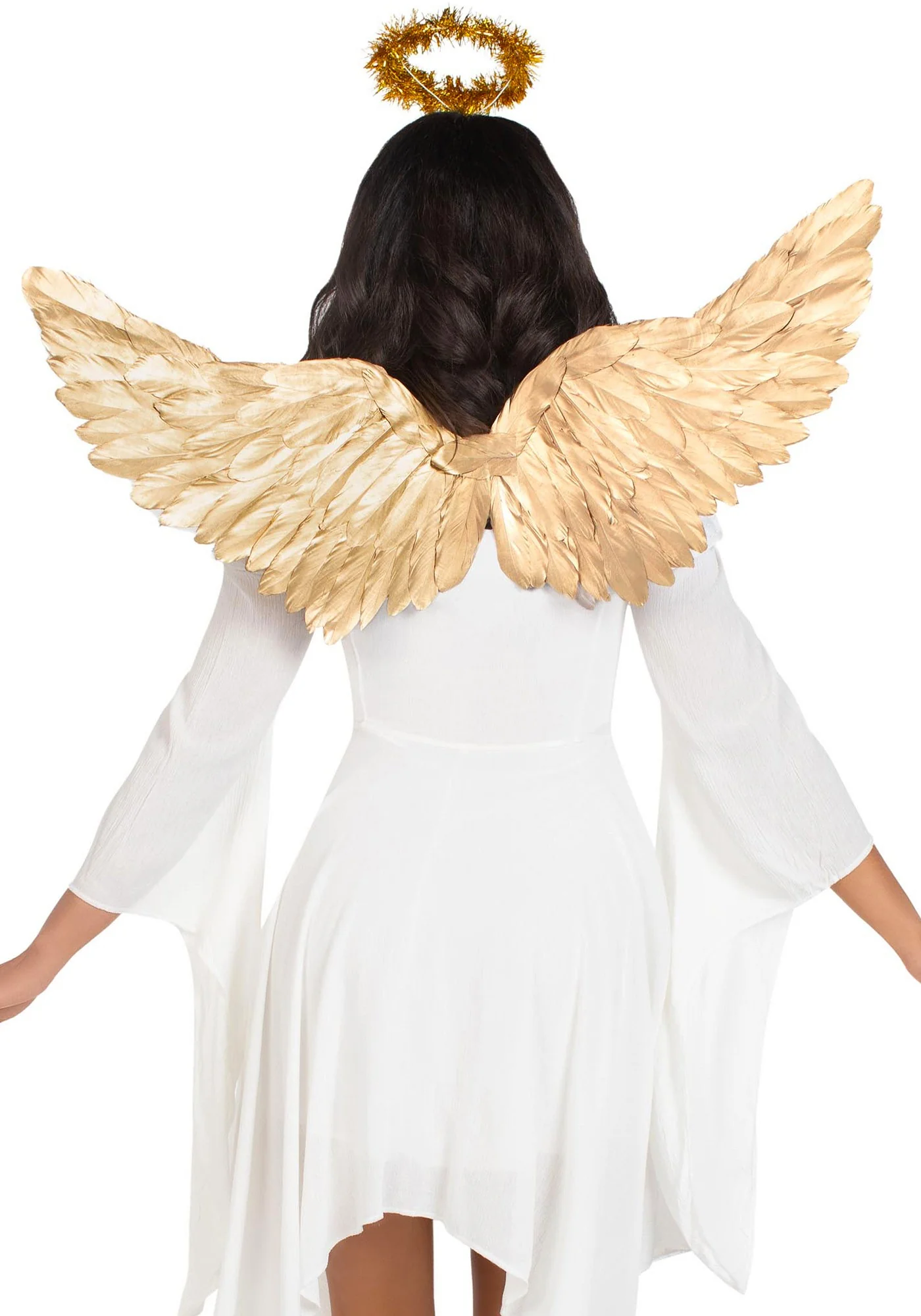 Metallic Angel Wings and Halo - Image 2