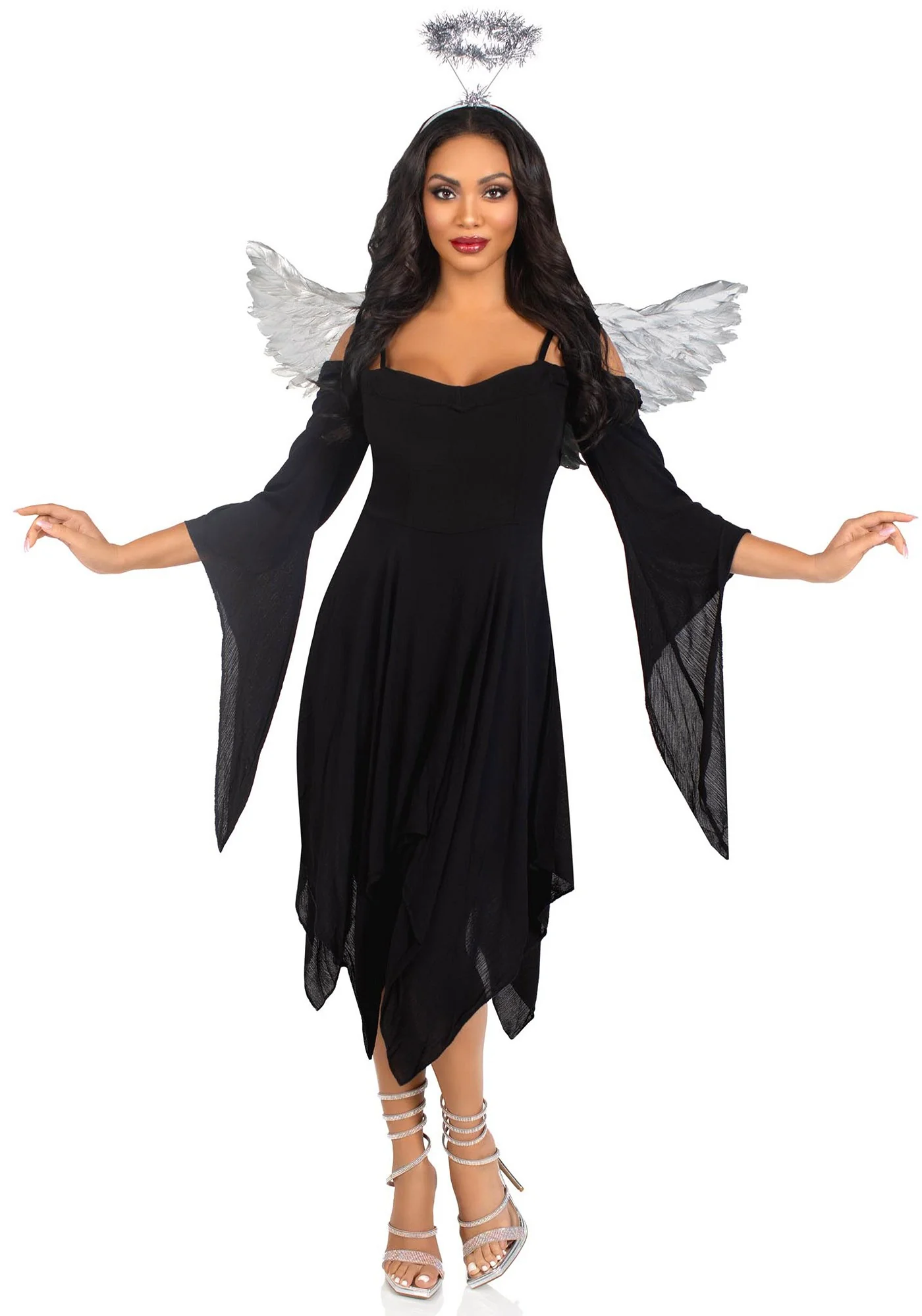 Metallic Angel Wings and Halo - Image 8