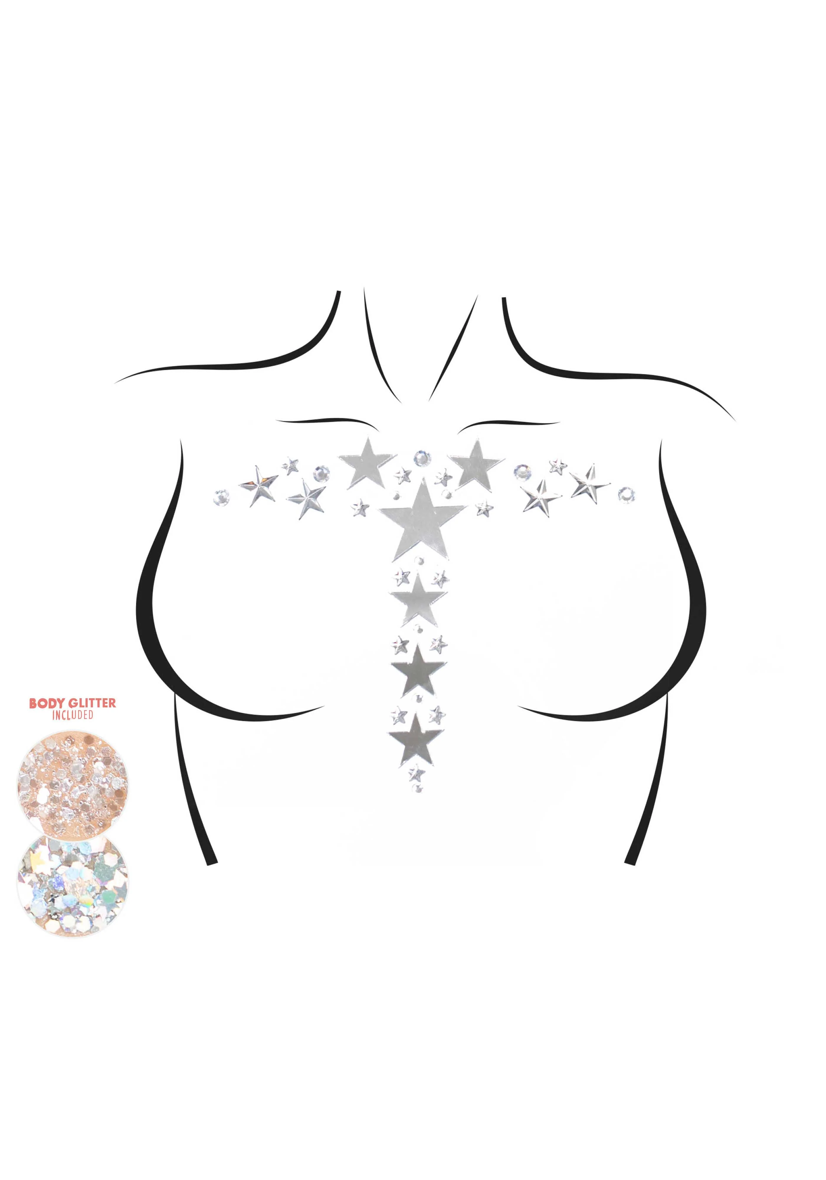 Kismet Body Jewels Sticker