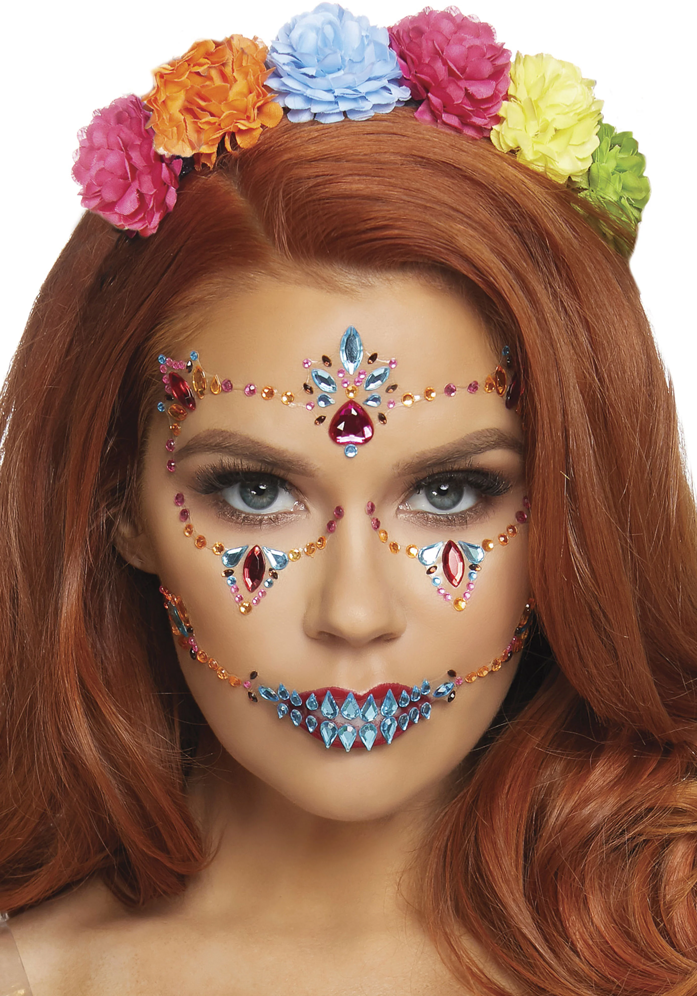 Dotd Adhesive Face Jewels Sticker - Image 3