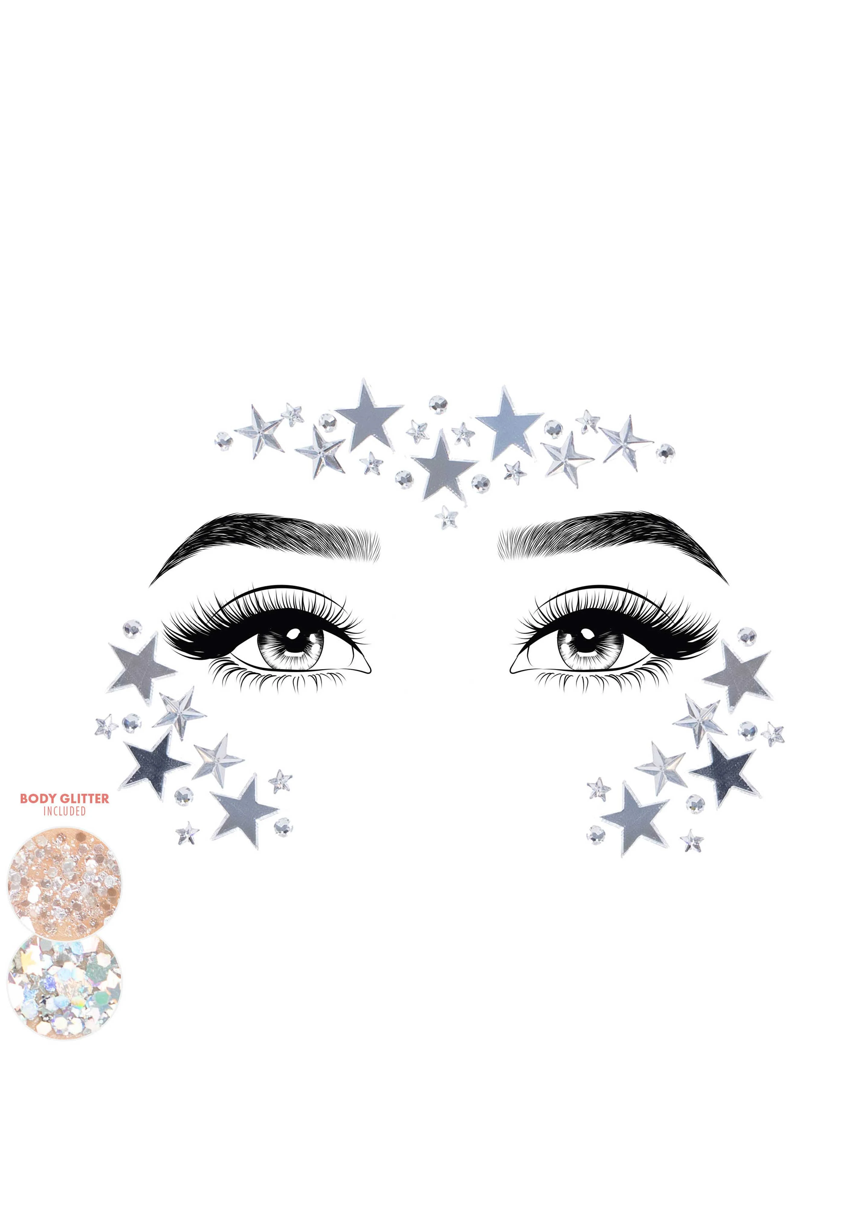 Dream Face Jewels Sticker