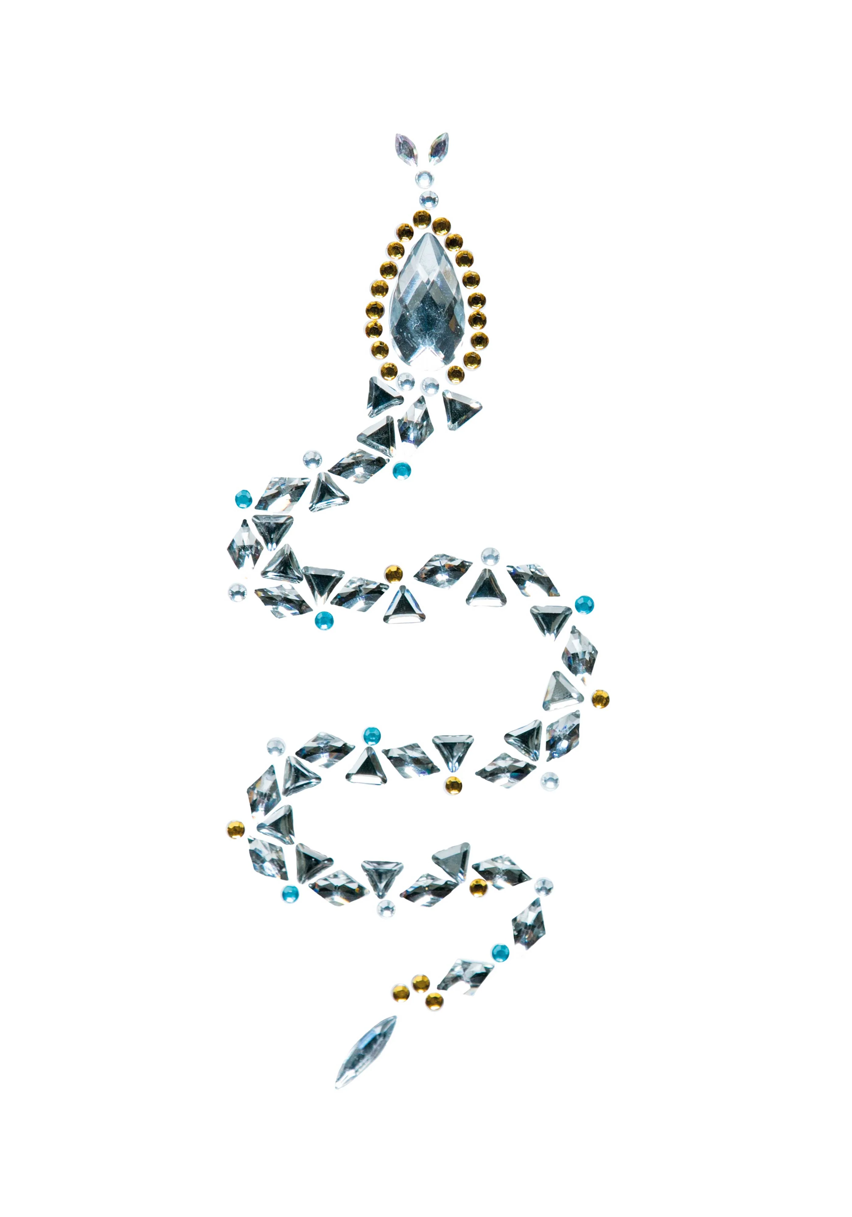 Cleopatra Adhesive Face Jewels Sticker - Image 2