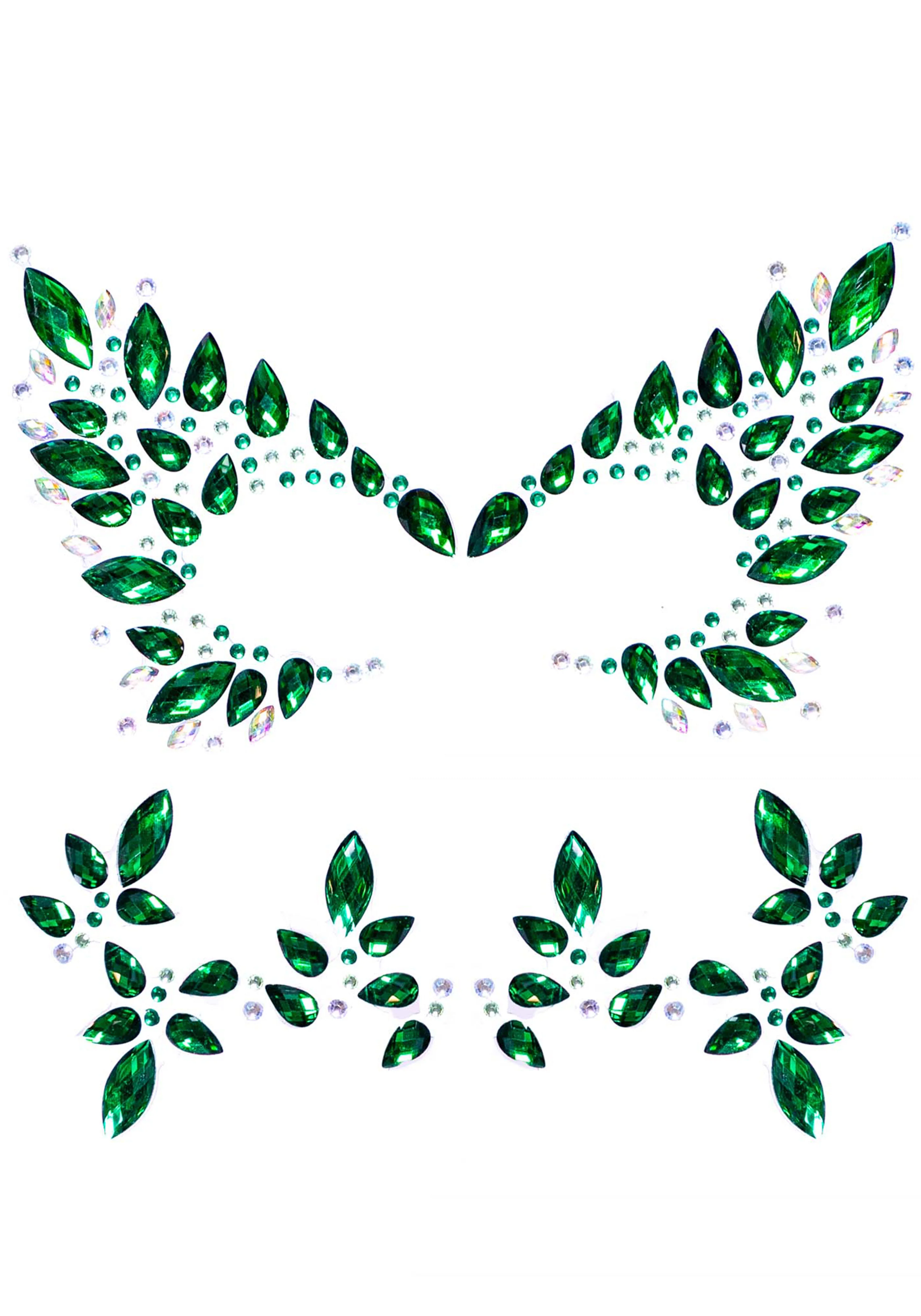 Poison Adhesive Face Jewels Sticker - Image 2