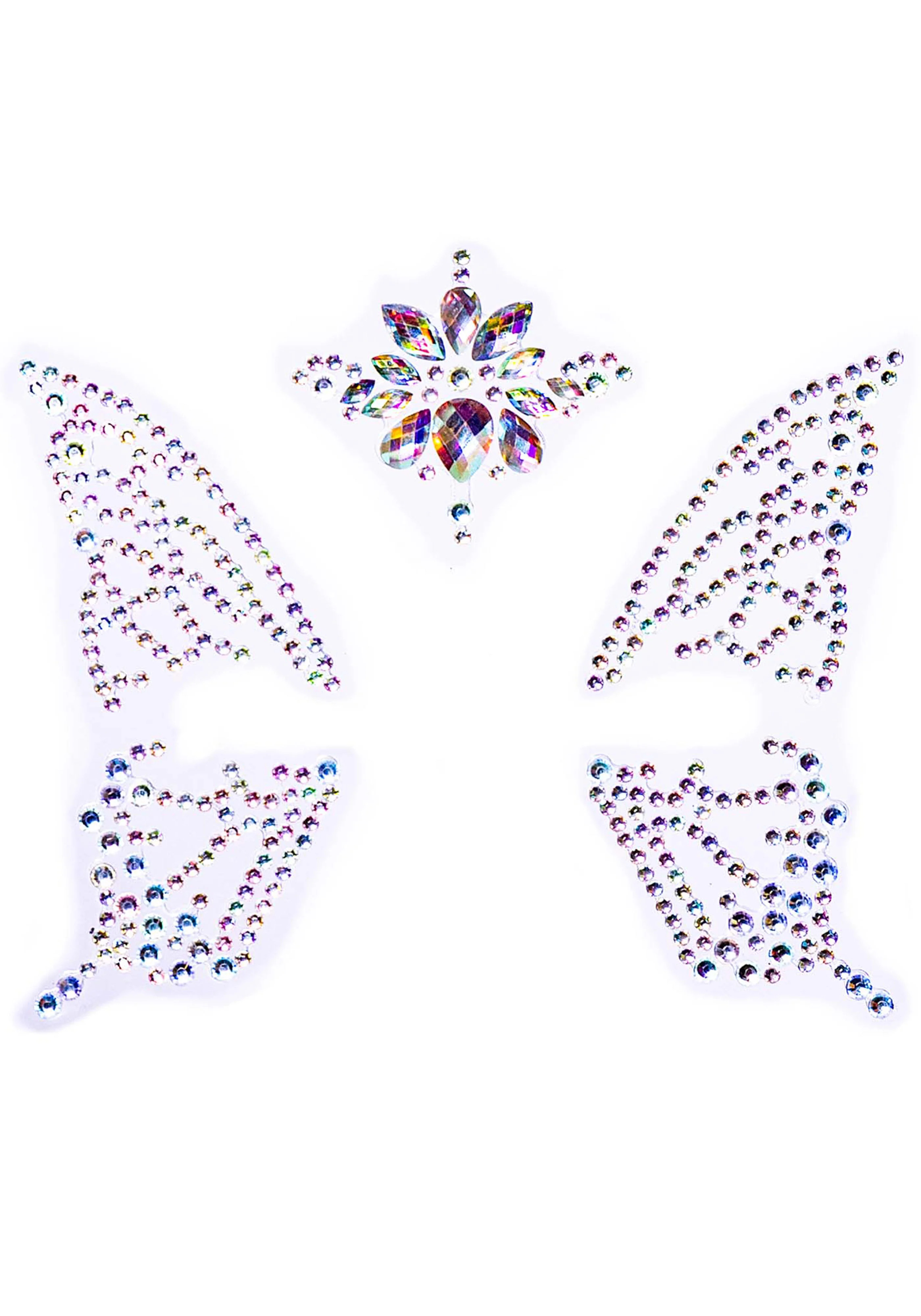 Fairy Adhesive Face Jewels Sticker - Image 3
