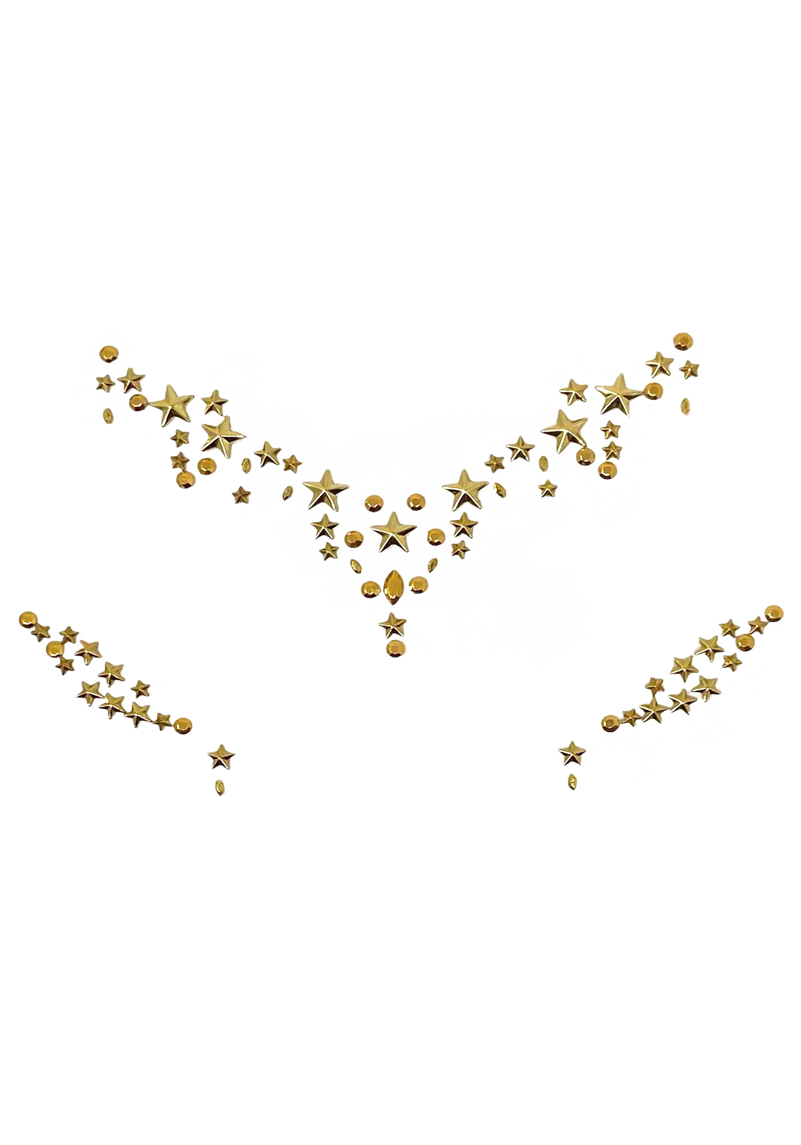 Star Sign Face Jewels Sticker - Image 2