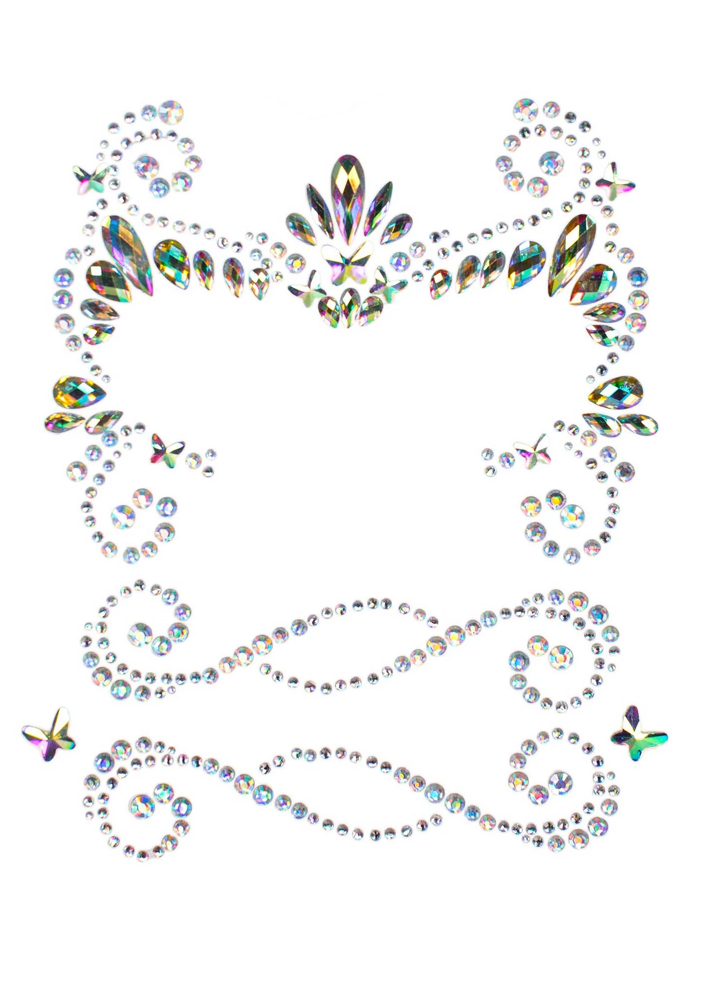 Pixie Adhesive Face Jewels Sticker - Image 2
