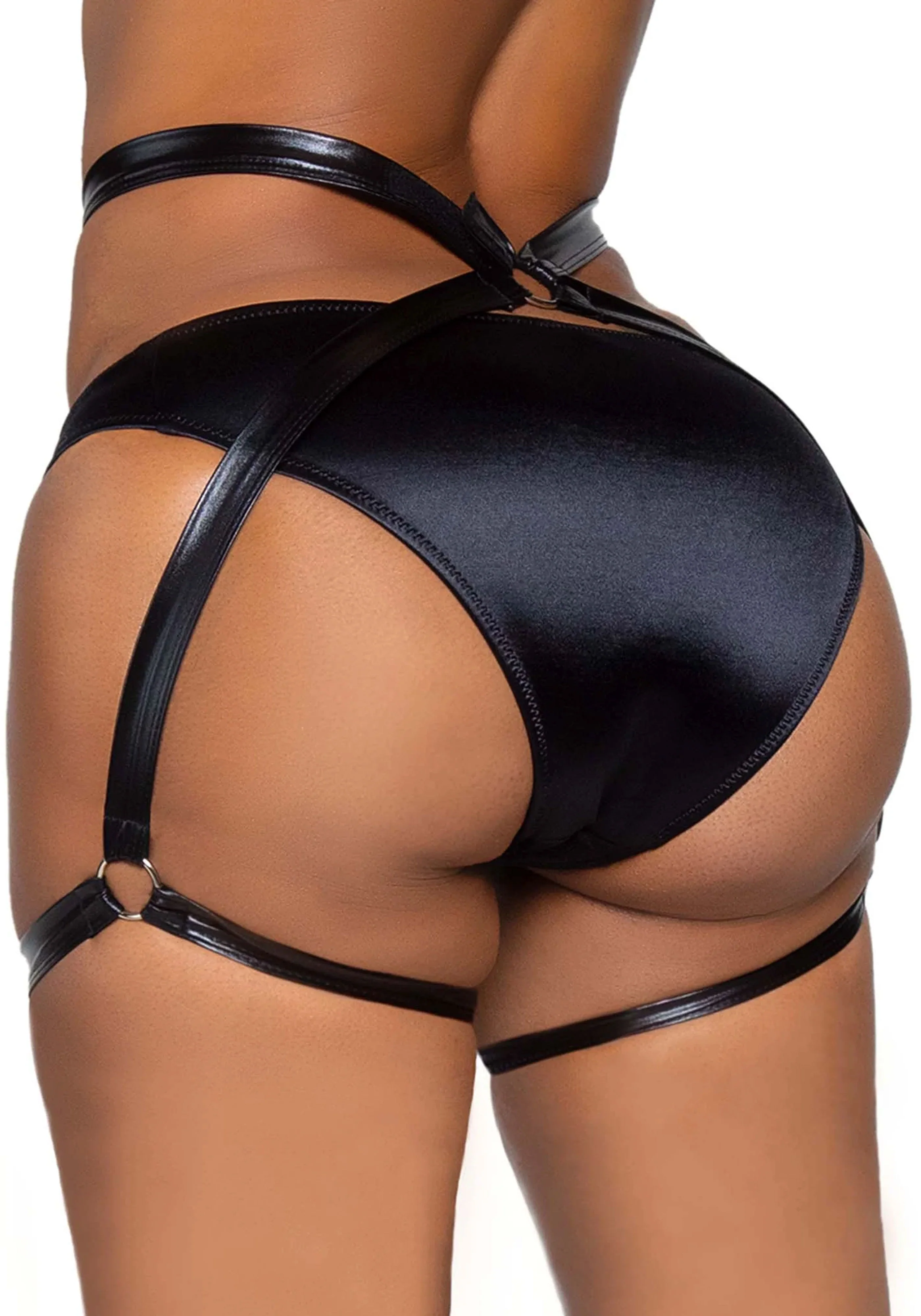 Wetlook O-Ring Garter Butt Harness - Image 3
