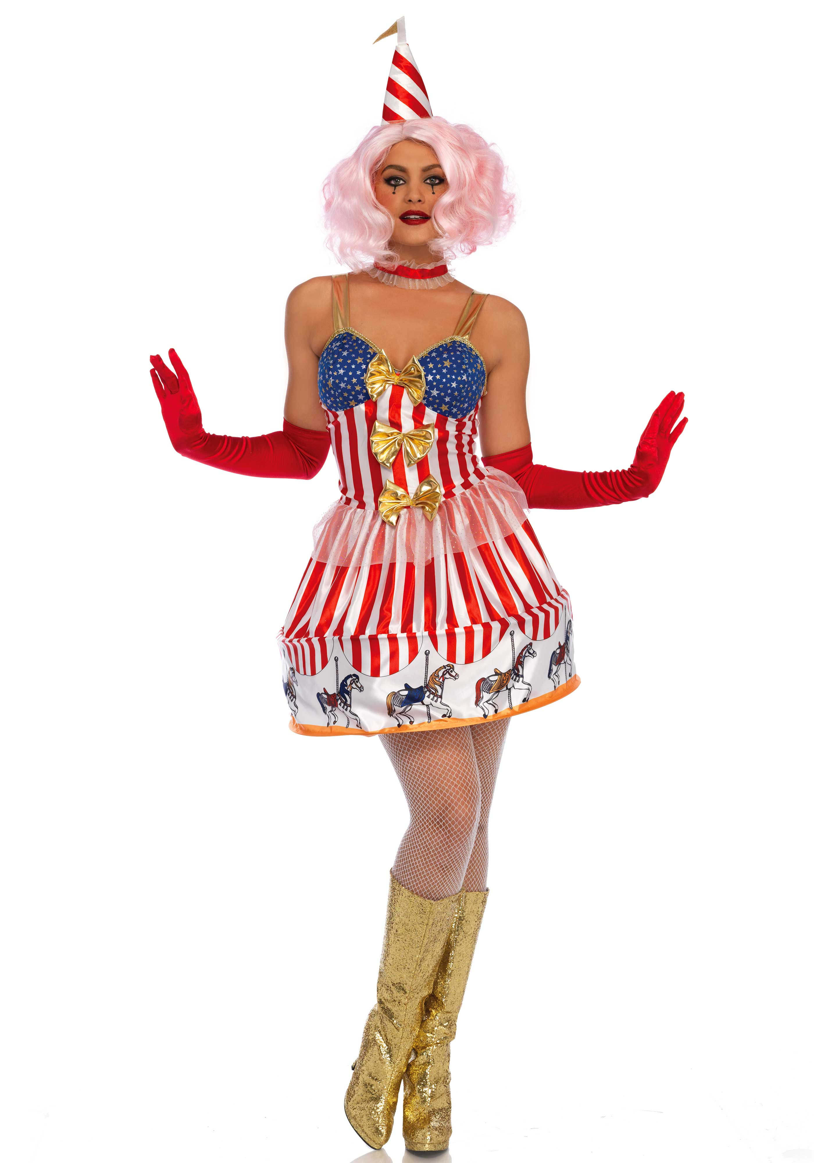 Carousel Clown Dress - Image 3