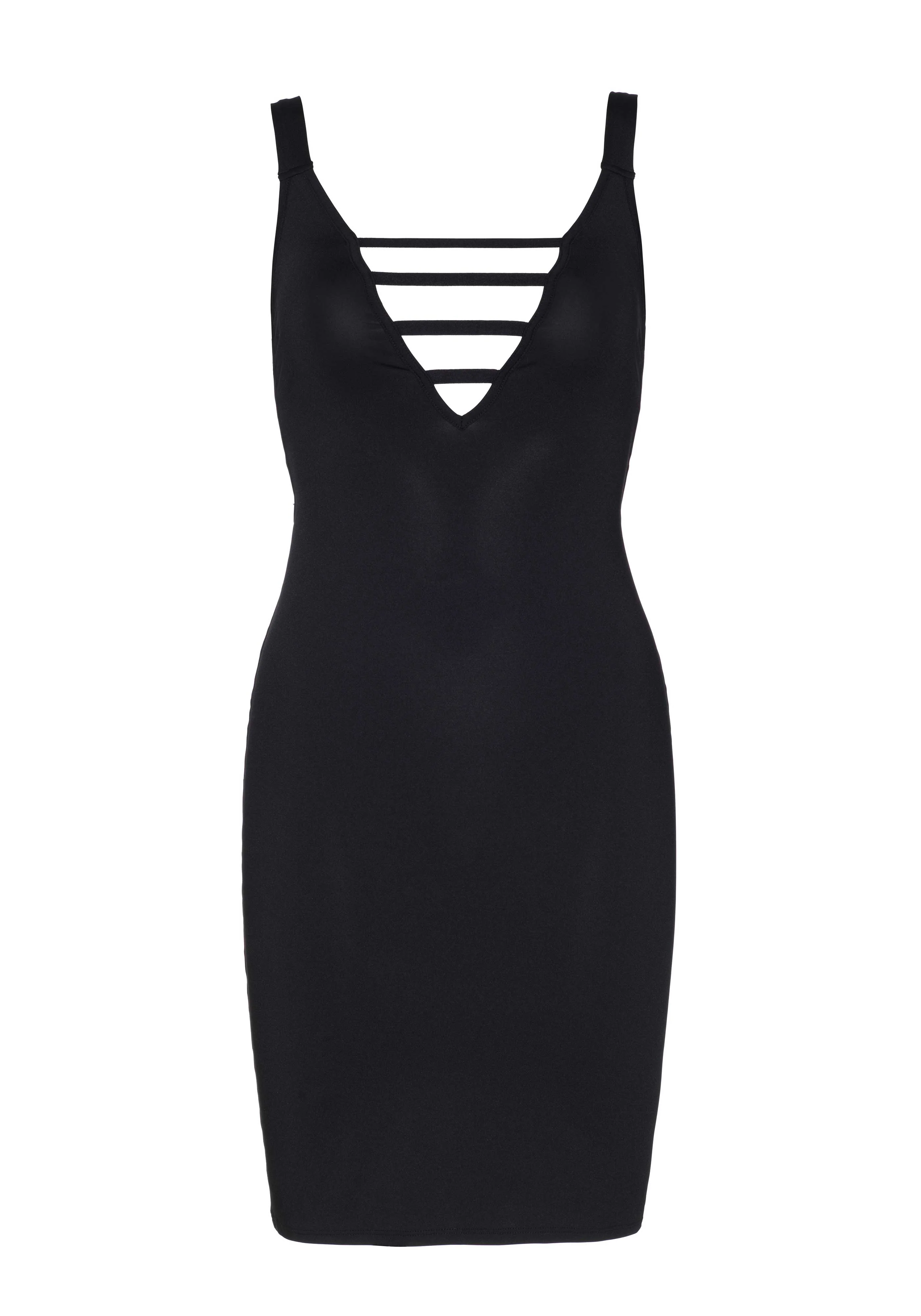 Deep-V Mini Dress - Image 3
