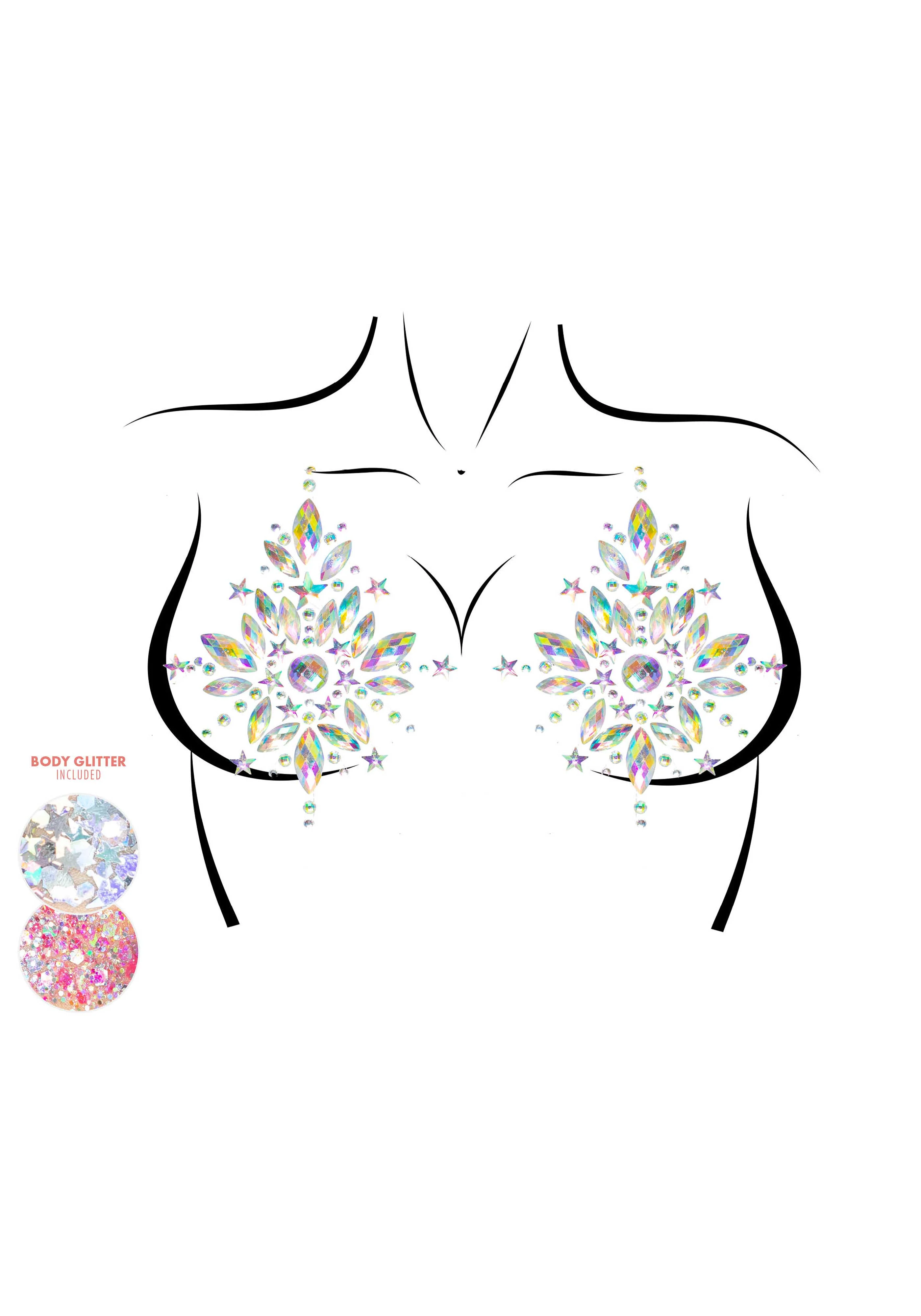 Cambria Nipple Jewels Sticker