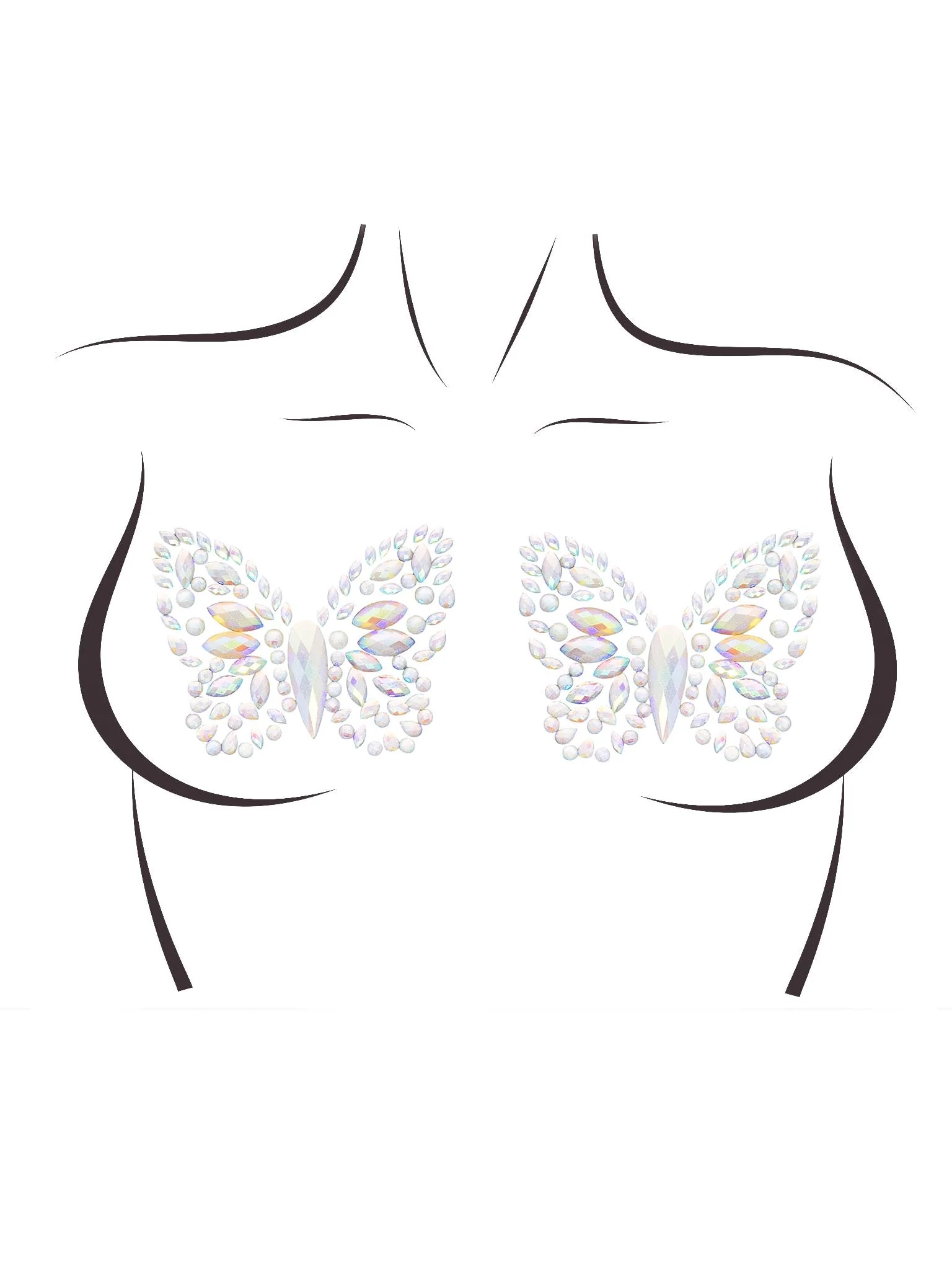 Chrysallis Nipple Sticker