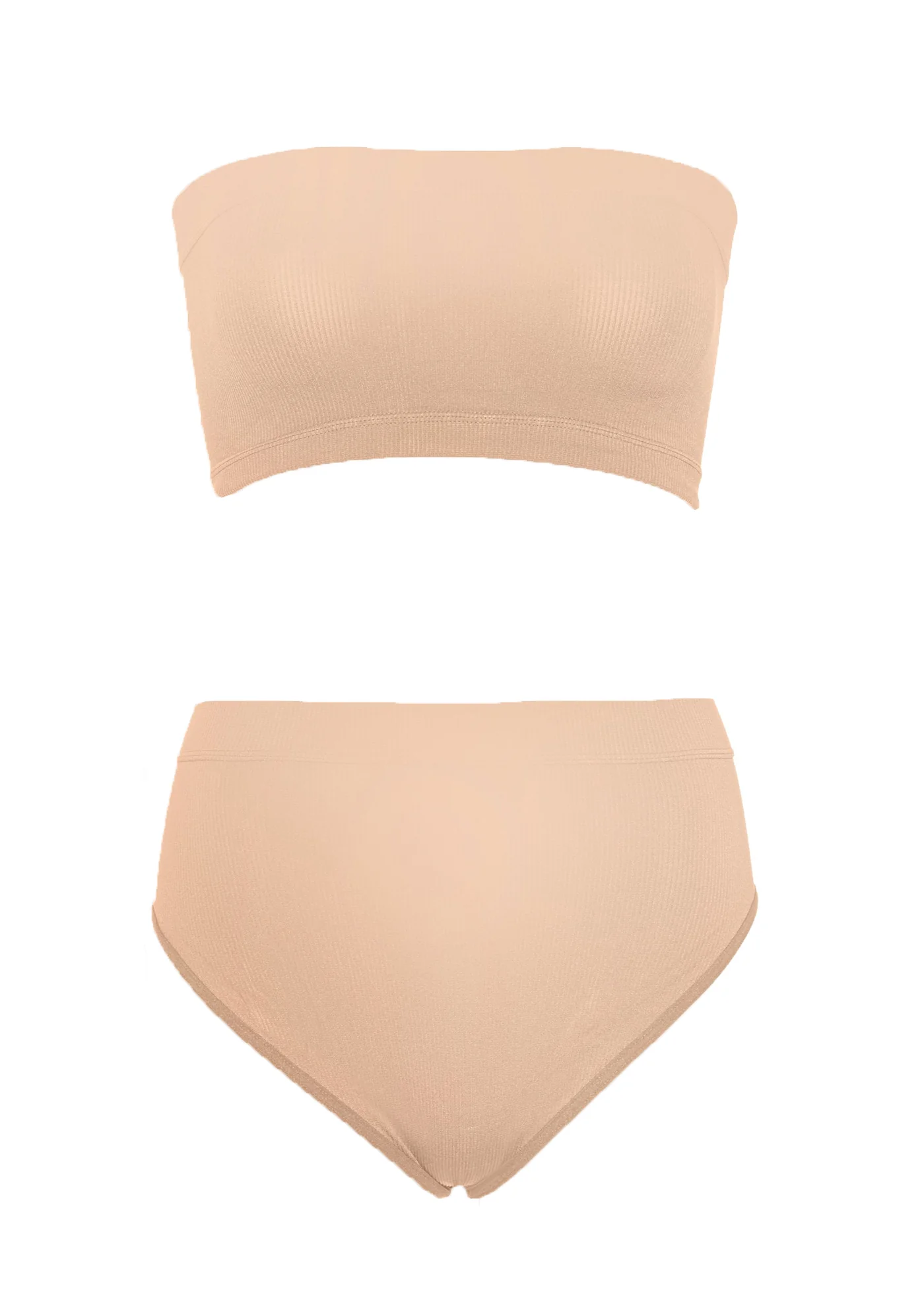 Seamless Bandeau Top and High Waist Brief - Image 6
